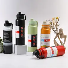 Garrafa Térmica de água Inox 800ml Isolamento Quente e Frio Ideal para Viagem e Academia