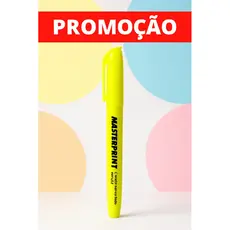 Caneta Marca Texto Cores Aleatórias Masterprint MP612 - Kit com  2 Unidades