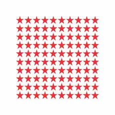 100 etiquetas ESTRELA 1,5cm cartela adesivo decoração marcação
