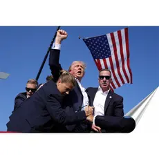 Adesivo Donald Trump Vinil Impresso Eua Usa Presidente