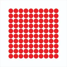 100 etiquetas BOLINHA 1,2cm cartela adesivo decoração marcação