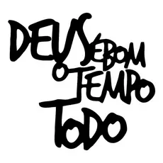Adesivo Deus É Bom O Tempo Todo - Moto - Carro