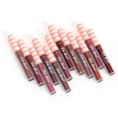 Batom líquido Matte True Heart, cores vibrantes - Vivai