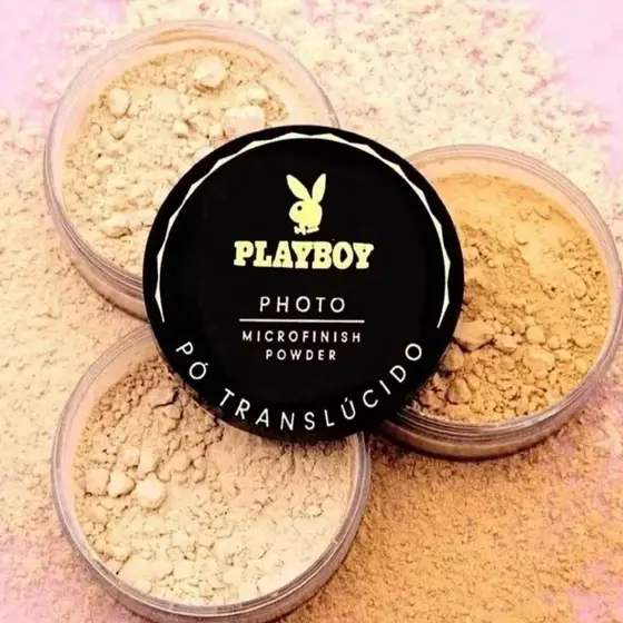 Pó Translúcido Finalizador Playboy com Fórmula Ultrafina para Acabamento Perfeito