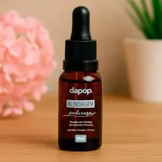 Blindagem Poderosa Dapop 15ml - Fixador para Maquiagem À Prova d'água e Efeito Primer