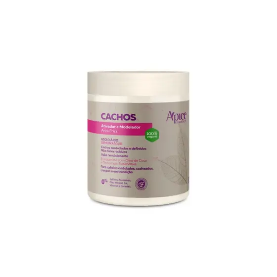 Apice Modelador e Ativador Antifrizz Cachos 500g