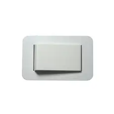 Interruptor para Móveis Paralelo 10A Lumitek Interruptor de Embutir em Móveis 10 Amperes Branco