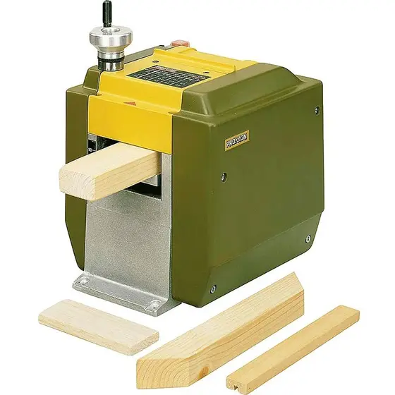 Mini Plaina Desengrosso Proxxon DH40 27040 para Desbaste e Acabamento Preciso em Madeira MDF