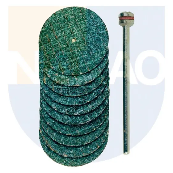 Disco de Corte Óxido de Alumínio Reforçado 22x0,8mm Proxxon 28808 para Corte em Metal Aço