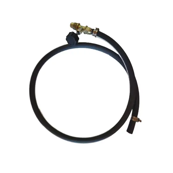 Registro de Gás com Mangueira Kit Alta Pressão Completo para fogão