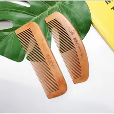 Pente De Madeira Barba Cabelo 16x5cm a pronto entrega 1 unidade