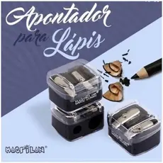 Apontador lapis / Apontador Duplo Para Maquiagem Lápis Macrilan pronto entregar