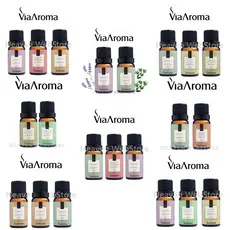 Kit 2 ou 3 und Essência Via Aroma Linha Clássica 10ml - Escolha o seu - p/ Aromatizador