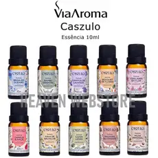 Essência Caszulo Via Aroma 10ml - p/ Aromatizador Difusor Elétrico - Escolha seu Aroma