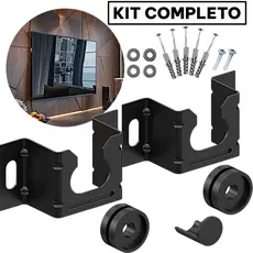 Suporte Para TV da Copa do Mundo Universal Fixo Smart LED LCD 4K Parede Painel Até 90 Polegadas