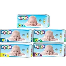 Fraldas Descartáveis Nenex- RN / P / M / G / XG / XXG  BARATO