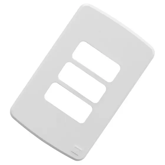 Placa Acabamento 4X2 3 Postos Branco Compose Weg