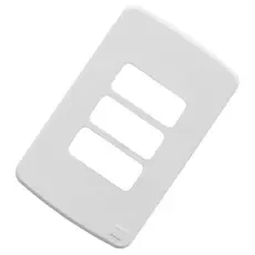 Placa Acabamento 4X2 3 Postos Branco Compose Weg