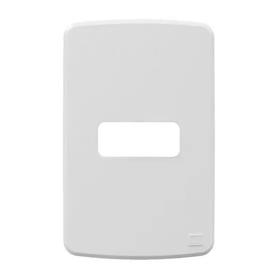 Placa Acabamento 4X2 1 Posto Horizontal Branco Compose Weg