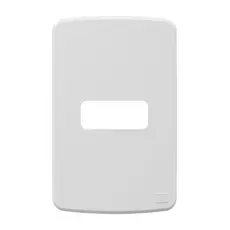 Placa Acabamento 4X2 1 Posto Horizontal Branco Compose Weg