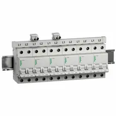 Barramento Fase 1P Pente De Conexao 12 Polos 80a Schneider