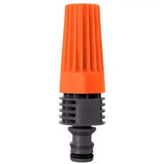 Esguicho Jato Regulável Para Engate Rápido Pvc Cinza/Laranja Tramontina