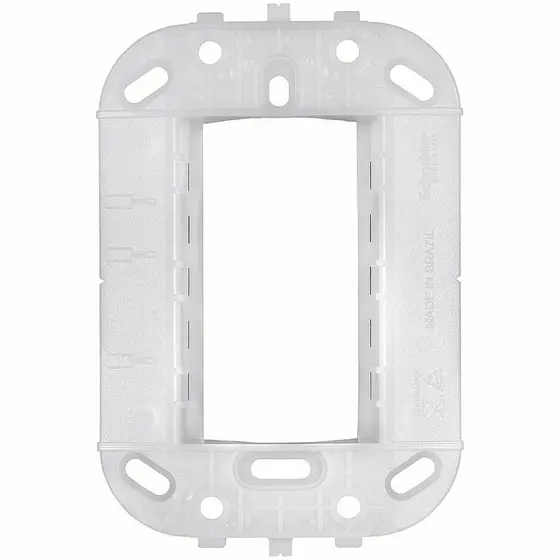 Suporte 4x2 Para 3 Postos Branco Lunare Schneider