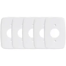 Kit 5 Placas Acabamento 4x2 Para 1 Tomada Redonda Building