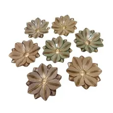 Porta Incenso flor em Gesso