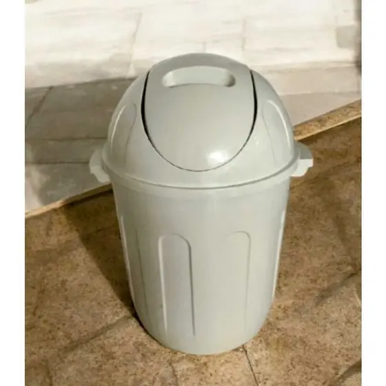 Lixeira Basculante 12 L Plástica para Cozinha/Banheiro/Escritório/Lavanderia