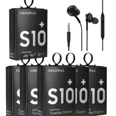 Fone com Microfone S10 + Intra Auricular Earphones