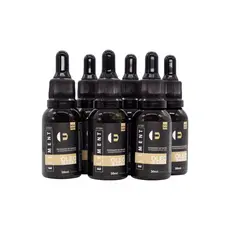 6 Uni Óleo Para Barba Element - Barba Hidratada Macia e Saudável