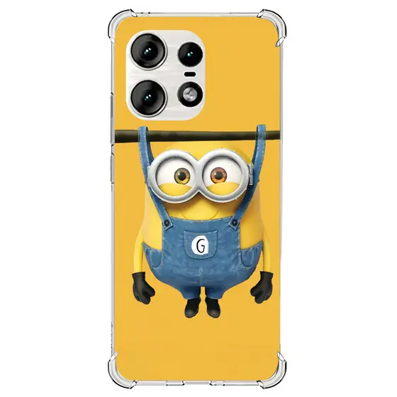 Capa Capinha (3386) MINION para MOTOROLA MOTO G200 5G,G100,G84,G82,G73,G71,G62,G5S+,G54,G53,G52,G50,G42,G41,G32,G31,G30,G23,G22,G20,G14,G13G10,G9 POWER,G9+,G9 PLAY,G8 POWER LITE,G8 POWER,G8+,G8 PLAY,G8