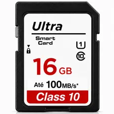 Cartão de Memória 16GB Alta Performance Classe 10 para Drone Câmera DSLR e DVR