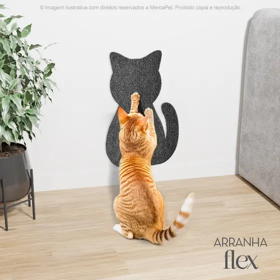 Arranhador Adesivo Texturizado para Gatos – Proteção para Sofá, Cama Box e Móveis Envio Imediato