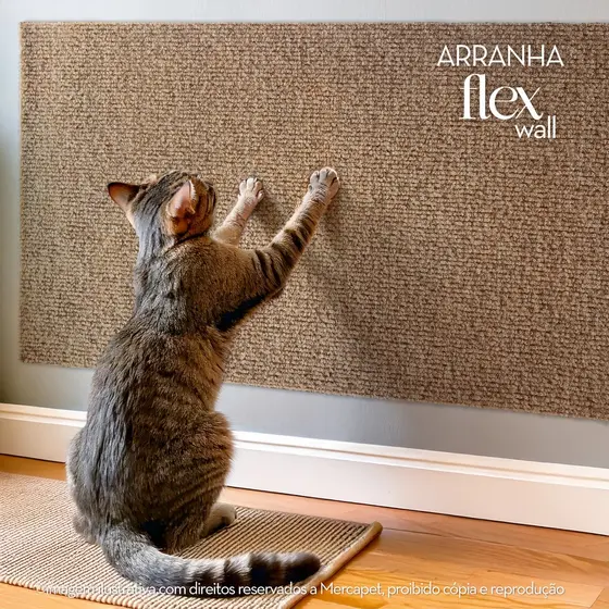 Protetor De Sofá Para Gatos Arranhador Adesivo 46cm X 2m