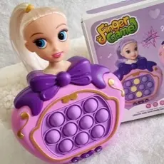 Pop It Brinquedo Eletronico Mini Console Anti Stress Boneca
