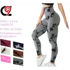 Calça Legging Marmorizada Fitness com Tecnologia Levanta Bumbum