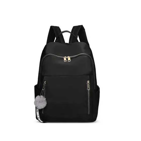 Mochila Feminino Resistente Reforçada com chaveiro Faculdade e Viagens JORGE
