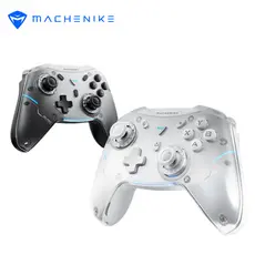 Controle Machenike G5 Pro Sem Fio Hall Effect RGB Tri Mode Micro Switch Para Pc Ios Android