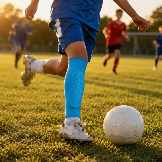 Caneleira De Proteção Contra Choque , Caneleiras De Futebol , Protetores De Perna , Equipamento Esportivo Flexível , Res