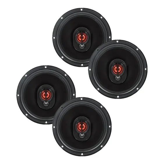 Kit 4 Alto Auto Falantes Bomber BBR 6 Polegadas Boca 6x6 220w rms VÁRIOS CARROS