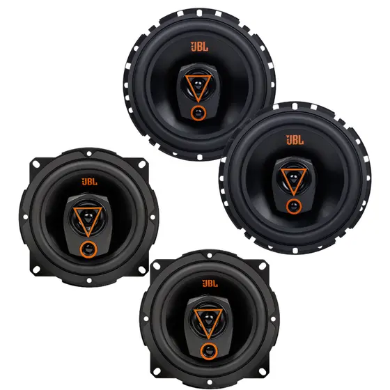 Kit 4 Alto Auto Falantes JBL 5TRMS80 6TRMS80 5 e 6 Polegadas Boca 5x6 320W RMS VÁRIOS CARROS
