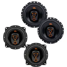 Kit 4 Alto Auto Falantes JBL 5TRMS80 6TRMS80 5 e 6 Polegadas Boca 5x6 320W RMS VÁRIOS CARROS
