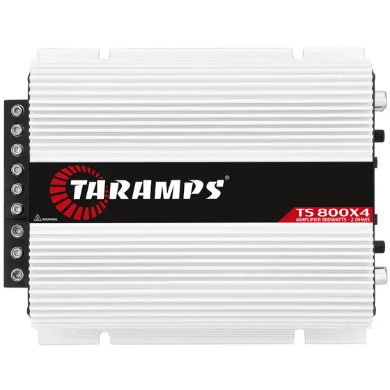 Modulo Amplificador Automotivo Taramps TS800X4 800W Rms 4 Canais 2 Ohms TS800