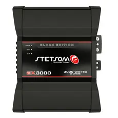 Módulo Amplificador Automotivo Stetsom EX3000EQ Black 1 Canal 3000W RMS 2 Ohms
