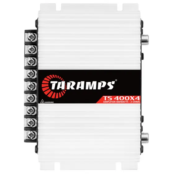 Módulo Amplificador Taramps TS 400x4 - 4 Canais - 400 Watts RMS