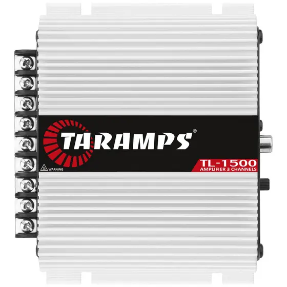 Módulo Amplificador Taramps TL1500 D 390W RMS 3 Canais Mono e Estereo TL1500