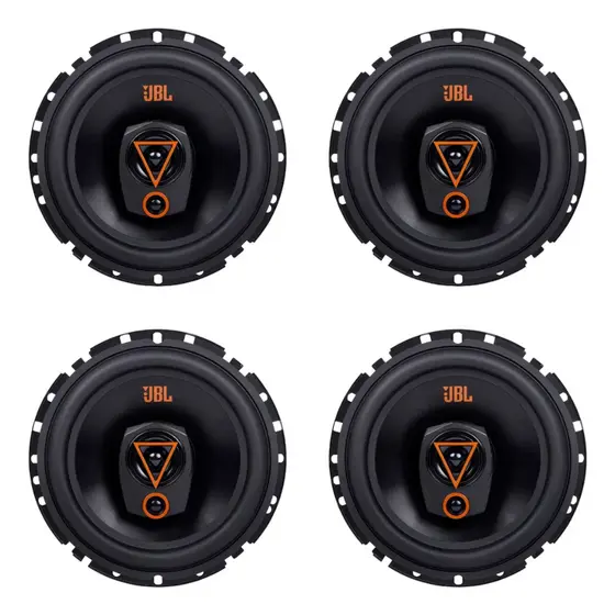 Kit 4 Alto Falantes JBL 6 polegadas Multisystem 6TRMS80 80w Rms 4 Ohms Original Triaxial
