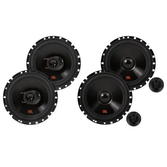 Kit 4 Alto Falantes JBL 6" Kit 2 vias 62VFX55 + Triaxial 6TRFX55 220w Rms 4 Ohms 6 Polegadas Flex 4